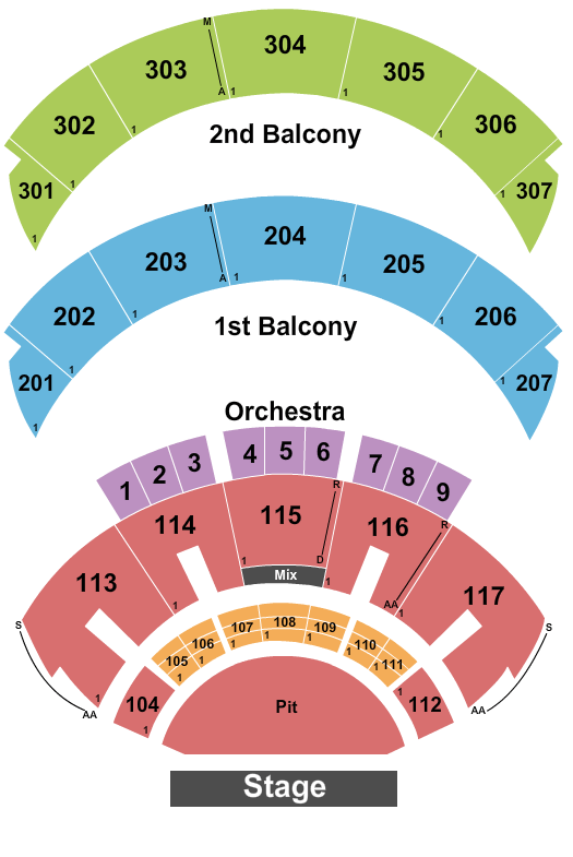Hard Rock Live At The Seminole Hard Rock Hotel & Casino Guns N' Roses Seating Chart